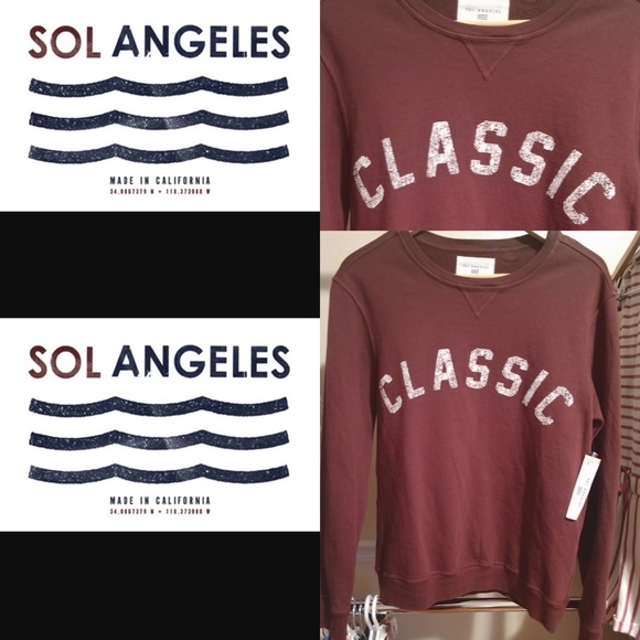 Sol Angeles Sweaters - 🎈Authentic Sol Angelos Sweatshirt Brand New!!;